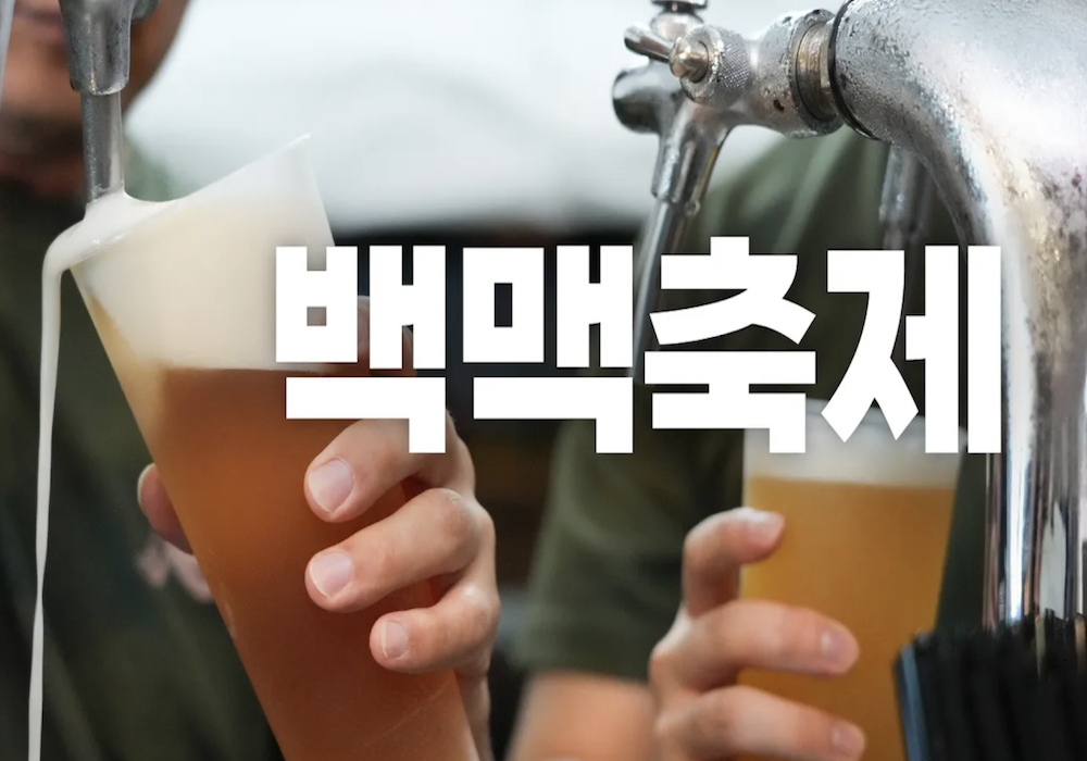 안주만 100가지?! 진짜 대한민국 맥주축제 원탑🍻